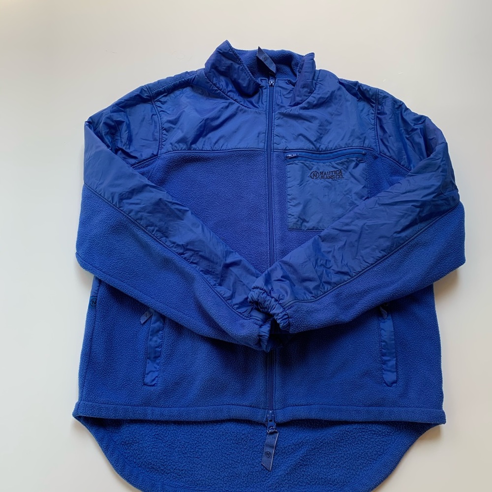 Nautica blue rain jacket